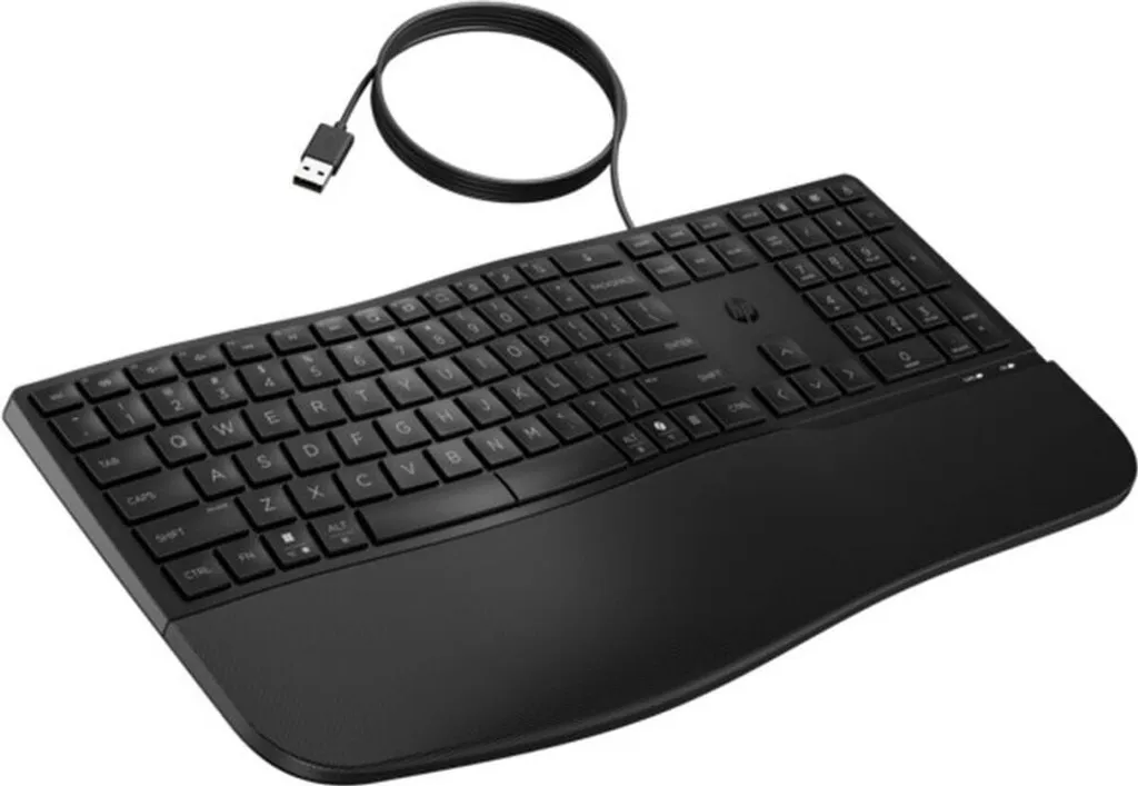 Clavier HP 480 Comfort filaire : fini les piles et les mains fatiguées