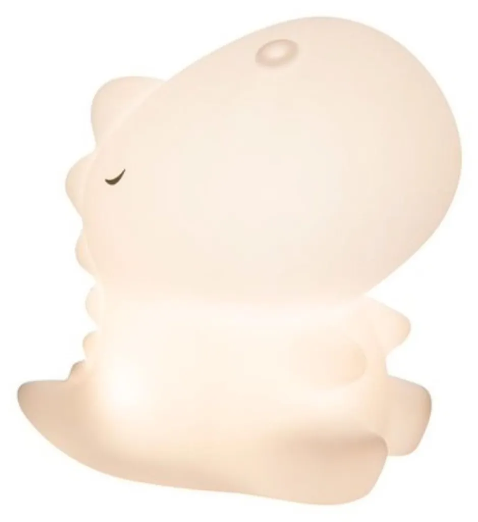 Veilleuse Dinosaure Anti-Peur du Noir - Lampe LED Tiny Blanc Little L