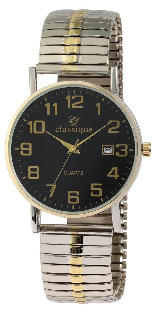 Herrenuhr Edelstahl  Datumsanzeige Produktbild 