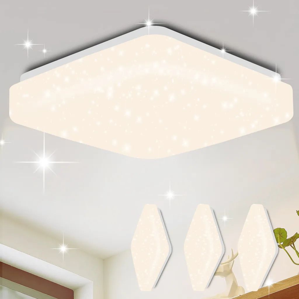 ZMH Plafoniera a led 3pcs cielo stellato moderna piccola Immagine del prodotto 