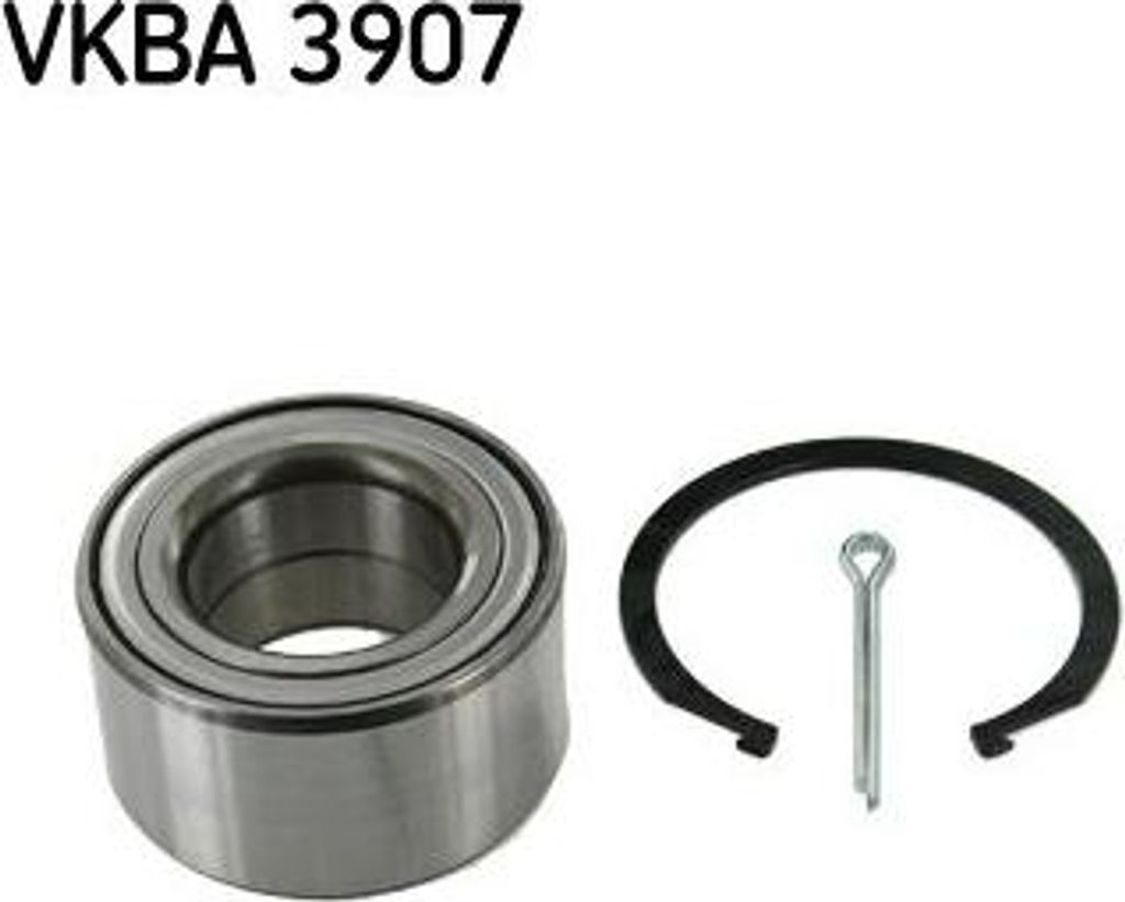 SKF VKBA 3907 Radlagersatz OE 5172002000 kompatibel mit Accent, Atos, Coupe, Getz, Lantra, Rio