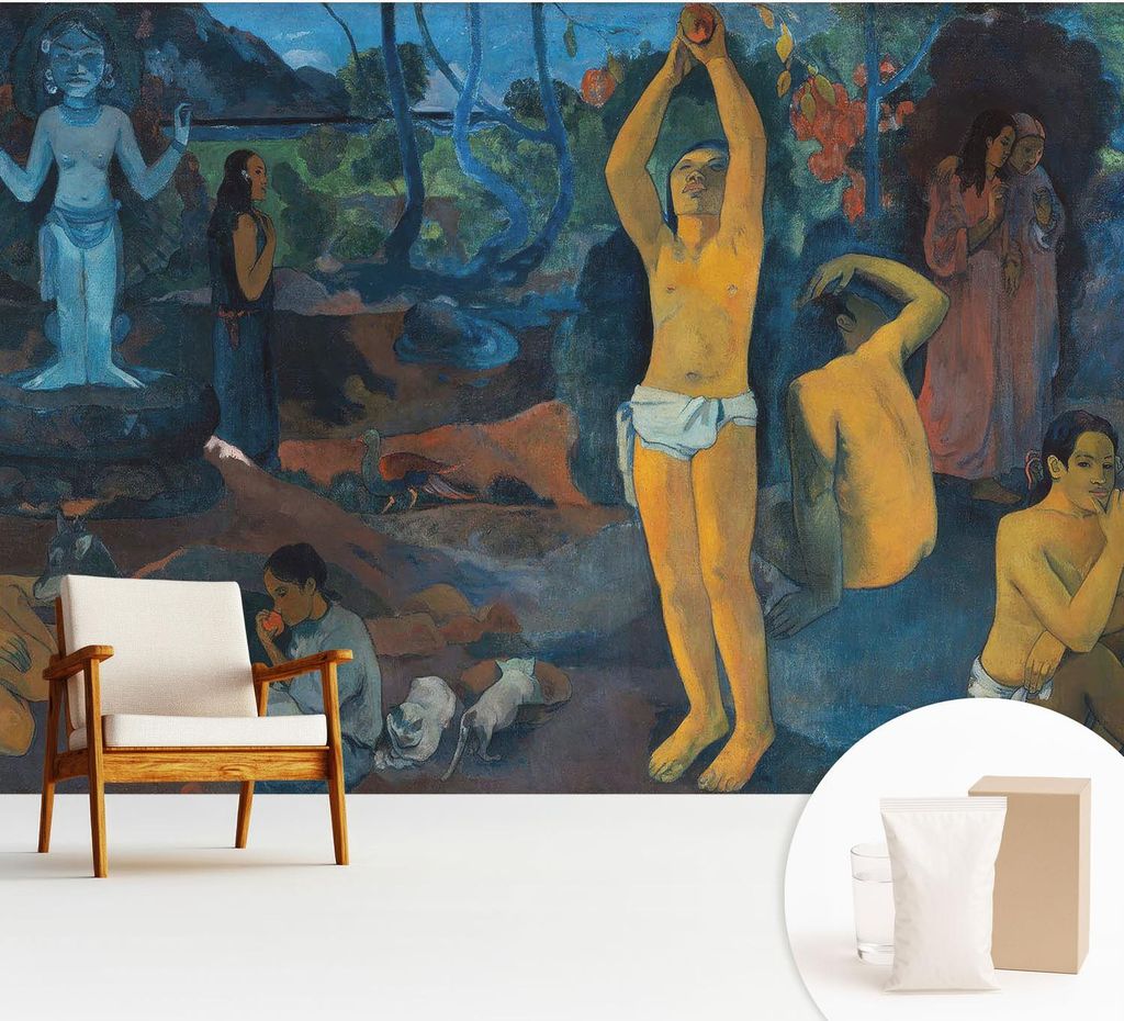 Fototapete - 312x219 cm - Tapete - Wandtapete - Wandbilder - Dekofolie - Tapete Folie - Wand - Dekoration - Wohnzimmer - Tropische Harmonie