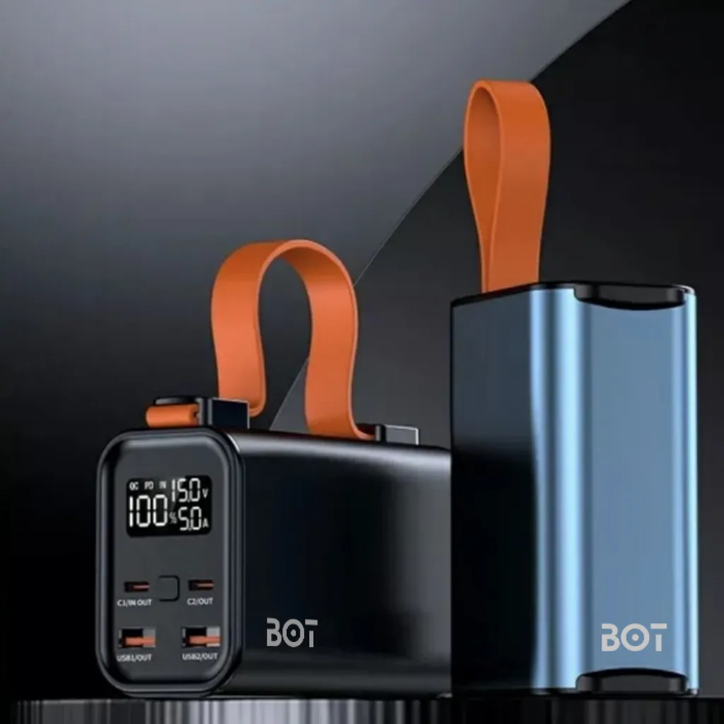 Chargeur Portable 100W Fast Charge 40000mAh avec Technologie USB-C PD