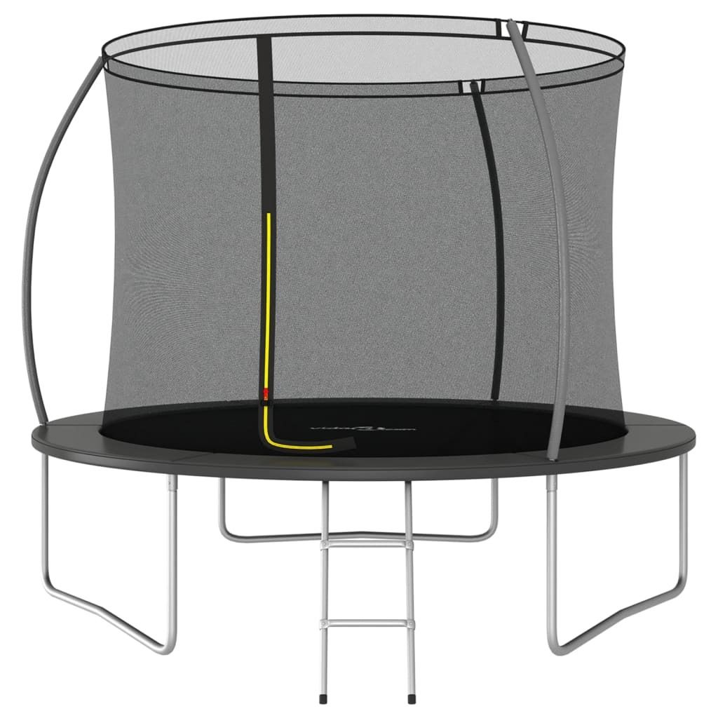 vidaXL Set trampolino rotondo 305x76 cm 150 kg Trampolini