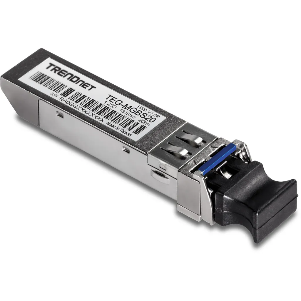 Module SFP Monomode 10km TRENDnet TEG-MGBS20 Interface LC Gigabit - 3