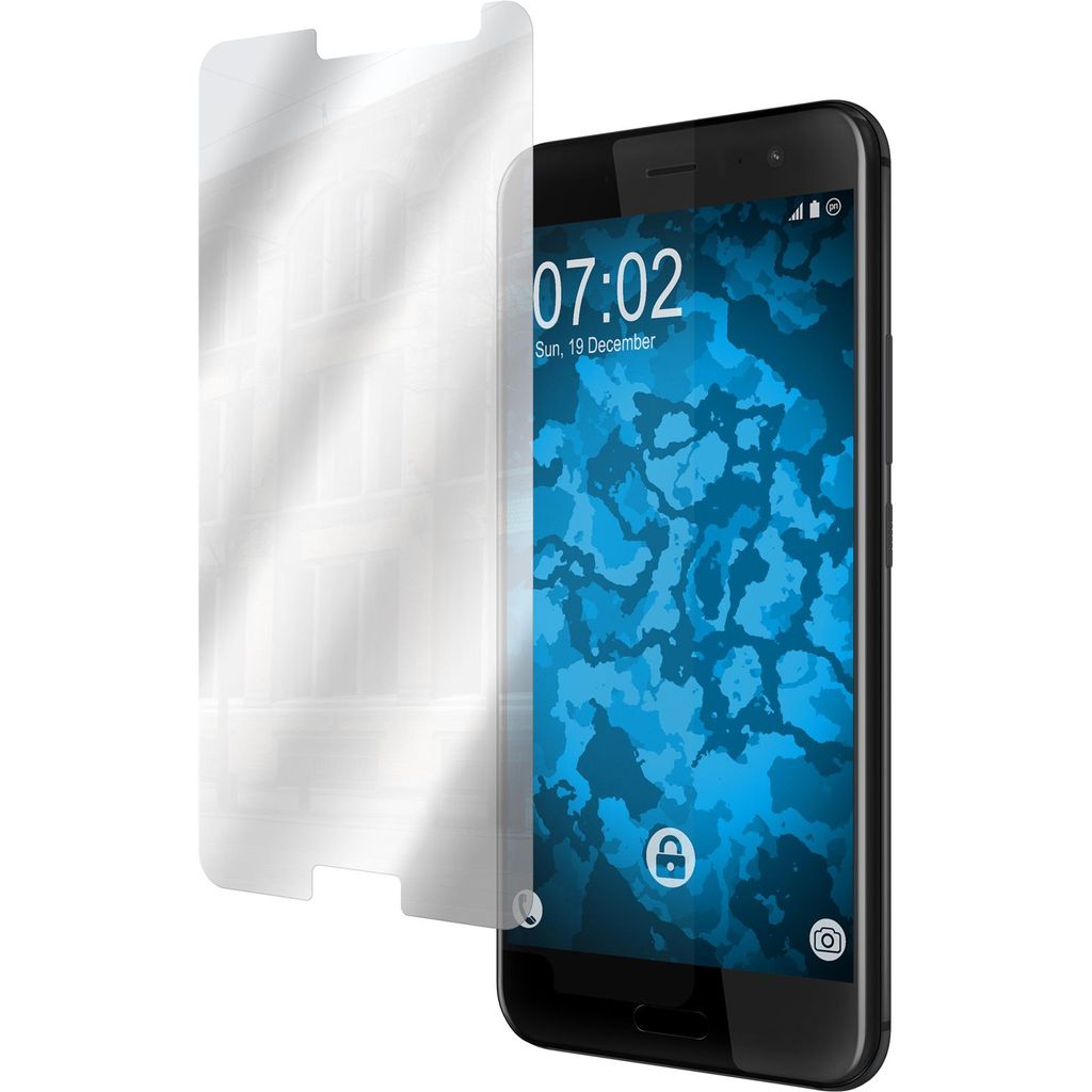 4er-Pack PhoneNatic Displayschutzfolien verspiegelt kompatibel mit HTC U11