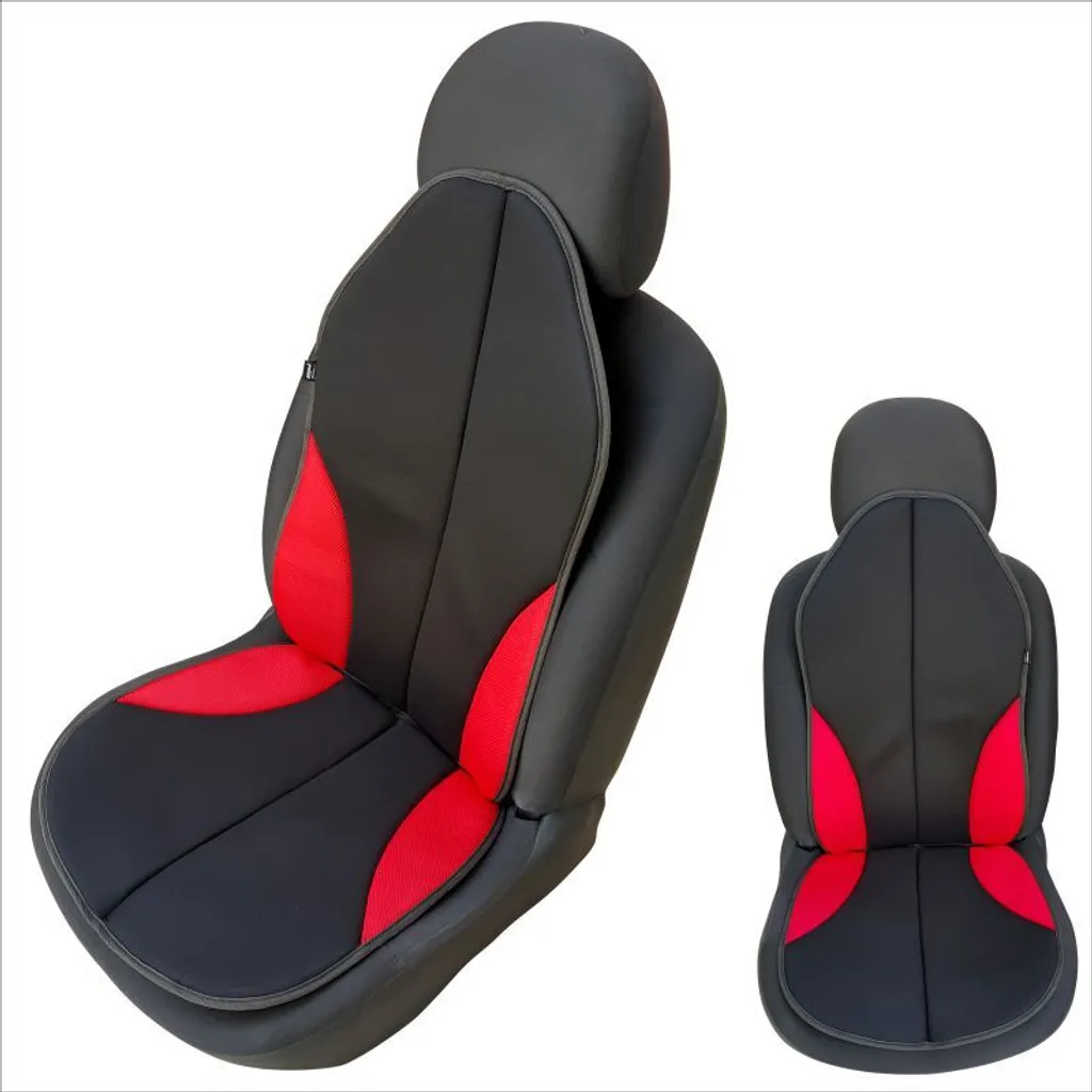 ATM6K - Cuscino di seduta nero, rosso - 1