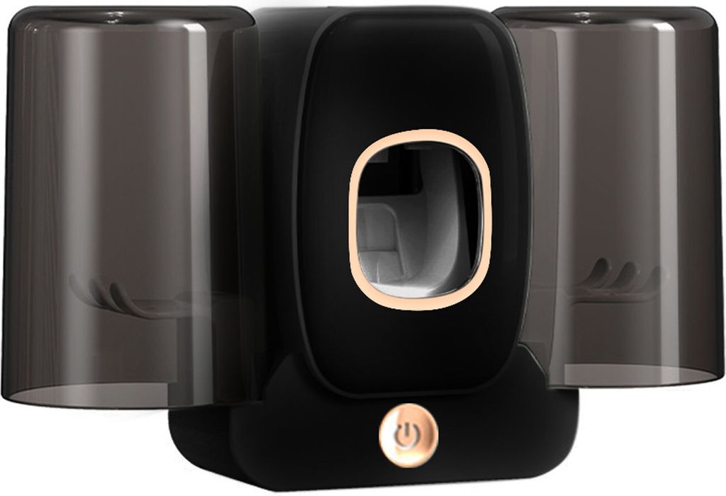 okwish Automatischer Zahnpastaspender UV Desinfektions Zahnbürsten Halter