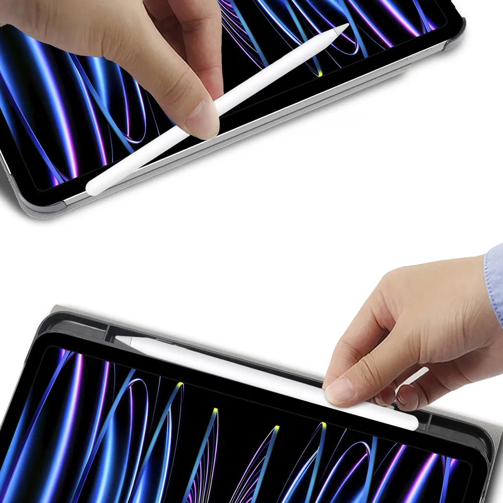 Étui clavier Bluetooth pour iPad Pro 12.9 protection tablette Cazy - 2