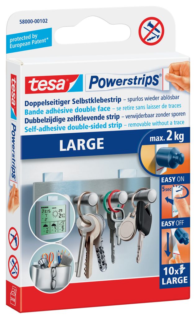 Tesa Powerstrips Large Zdjęcie produktu 