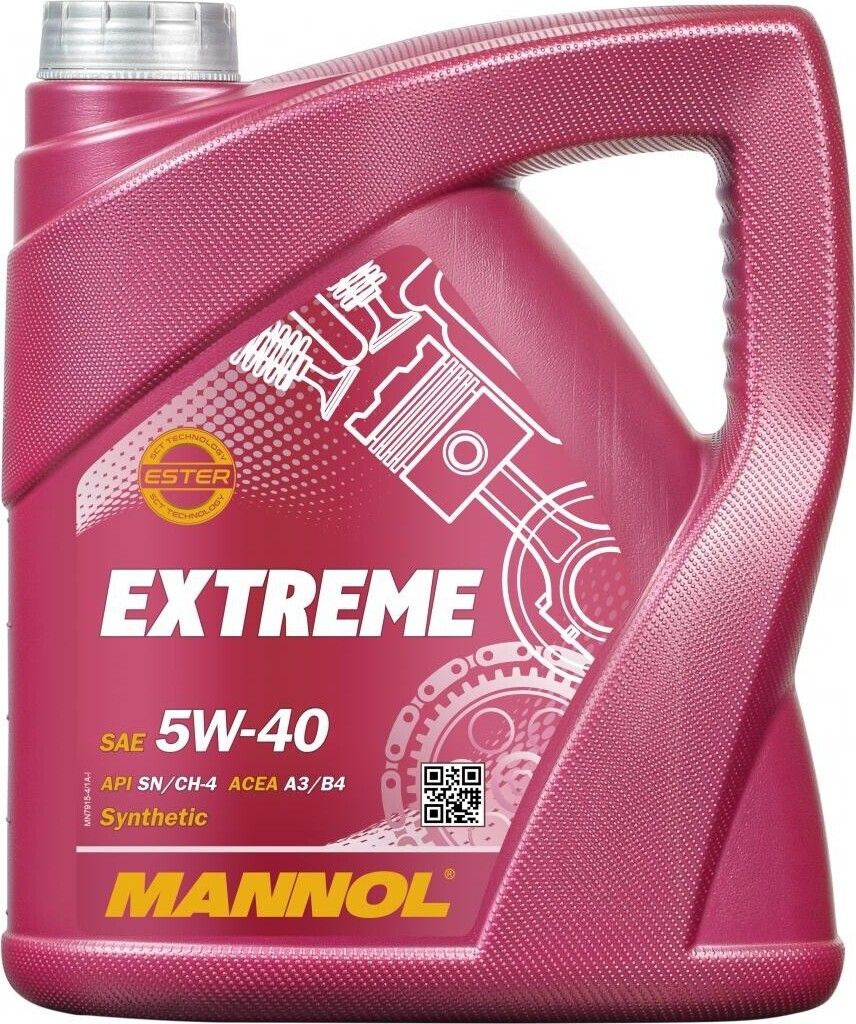 Mannol Extreme 5W-40 4litrová plechovka Pneumatiky Obrázek produktu 