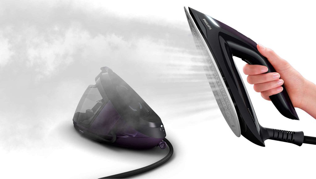 Philips PerfectCare Bügelstation, Keramiksohle, 170 g/min Produktbild 7