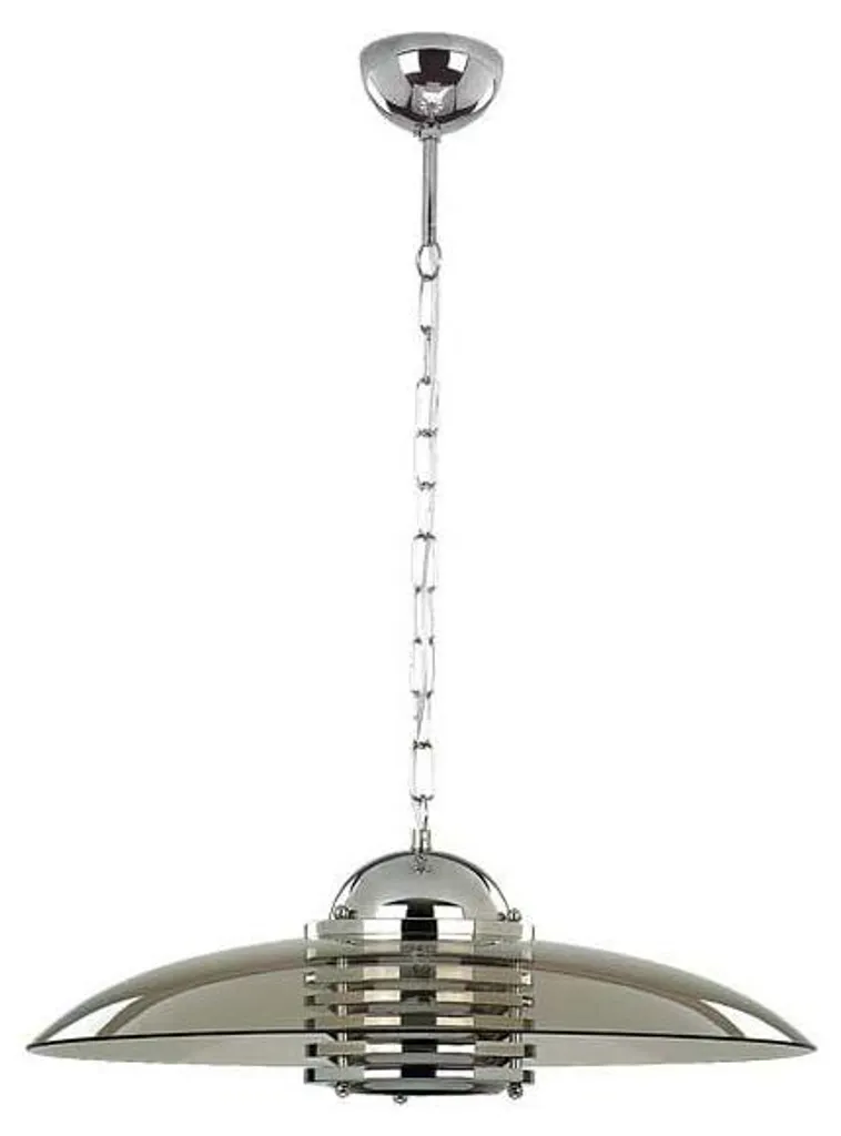 Suspension ASTRA Luminaire Anti-Éblouissement Verre Fumé Design E27