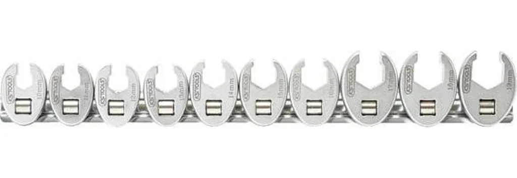 KS Tools Jeu de clés à fourche à six pans 3/8 pouce, ensemble 10 pièces