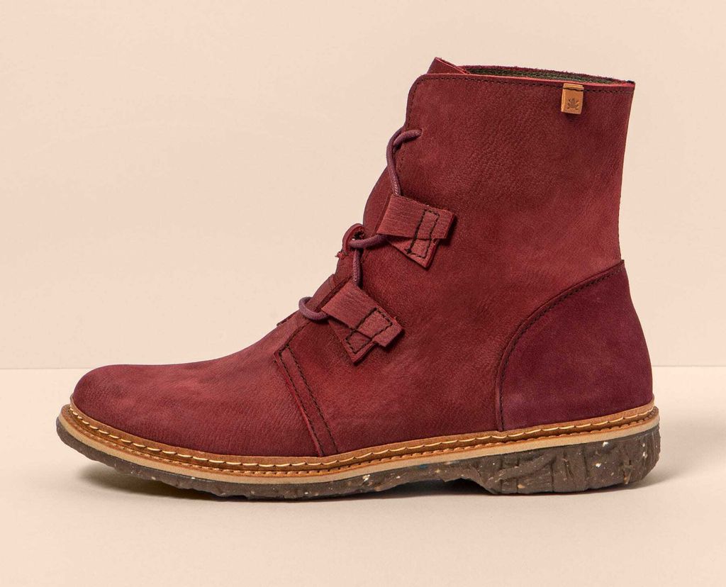 El Naturalista Schnürstiefel Damen N5470 PLEASANT CEREZA/ ANGKOR Farbe Lila