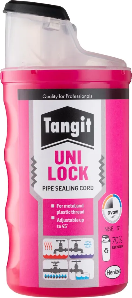 Joint d'étanchéité filaire 80m Tangit Uni-Lock haute résistance