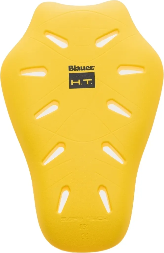 Évitez les blessures avec cette protection dorsale XL bleue et jaune