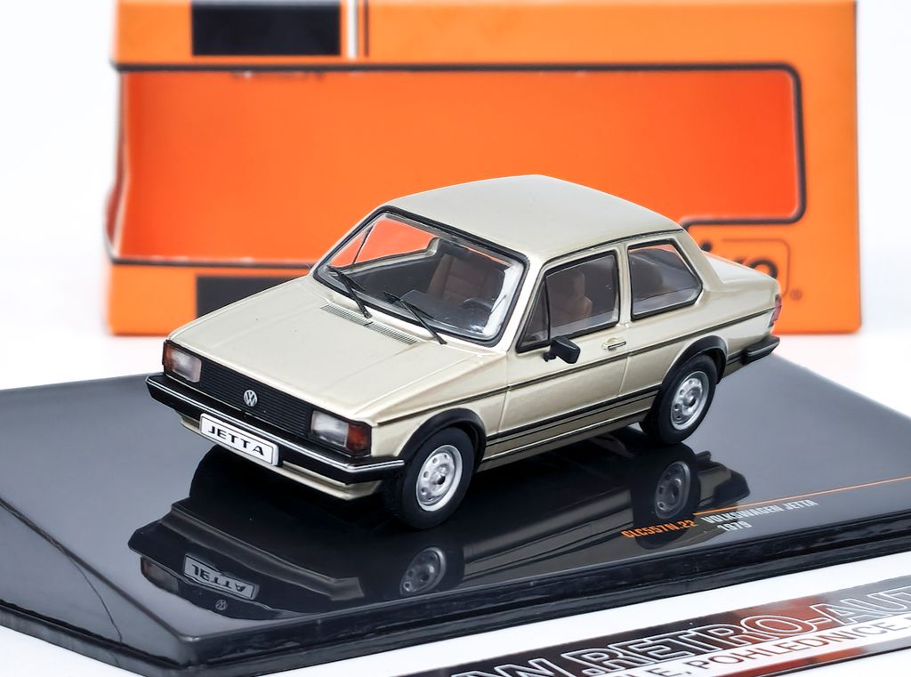 Volkswagen Jetta (1979) Hnedá metalíza IXO 1:43 Obrázok produktu 