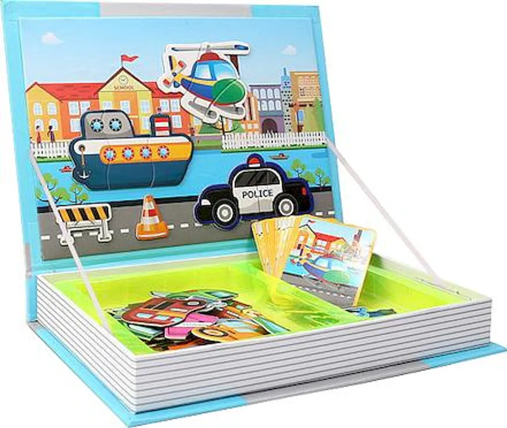 Puzzle Magnétique ANEK pour Occuper les Enfants en Voiture et Avion