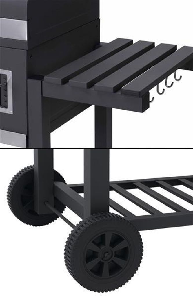 Tepro-Holzkohlegrill-Grillwagen "Toronto XXL"; 1124 Produktbild 5