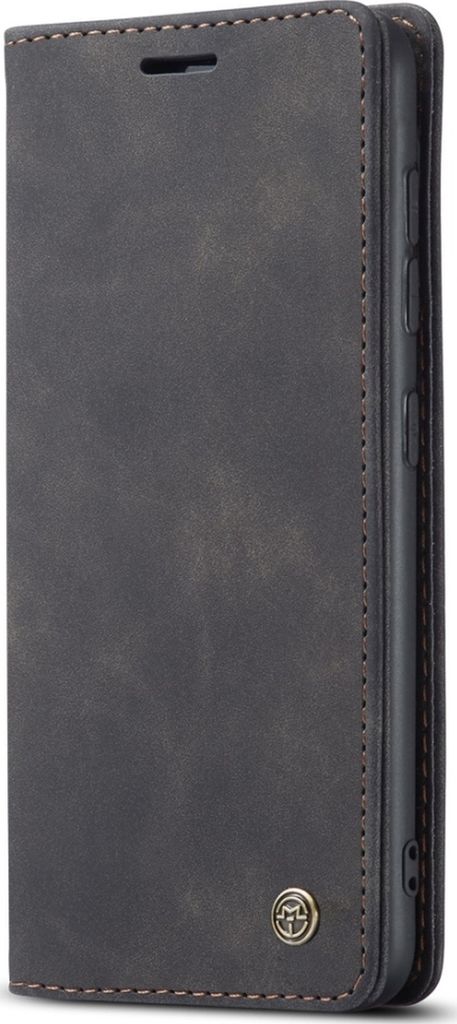 Caseme 013 Samsung Galaxy A21s Hülle Klapphülle Geldbörse - Schwarz