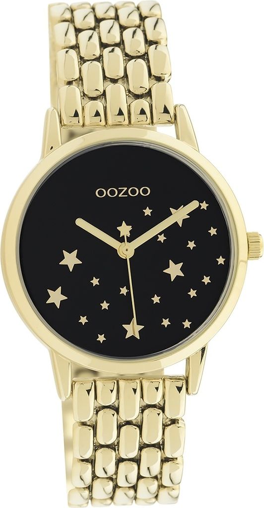 Oozoo Edelstahl Damen Uhr Analog Quarzuhr Armband gold Timepieces D2UOC11029