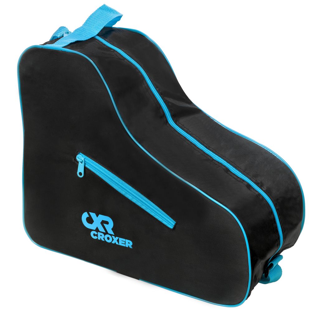 Inlinertasche Tragetasche Croxer Mox Black/Blue S/M Tasche für Inlineskates Rollschuhe