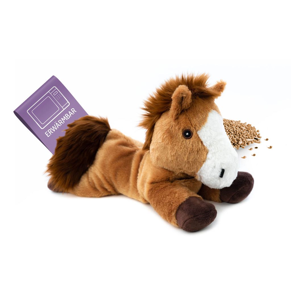 Habibi Plush Classic Wärmetier Pony Kuscheltier Wärmekissen Produktbild 