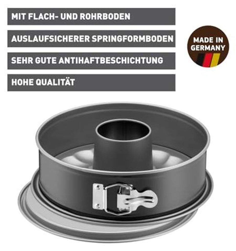 Kaiser Inspiration 2300659589, Kuchenform, Rund, Stahl, Produktbild 