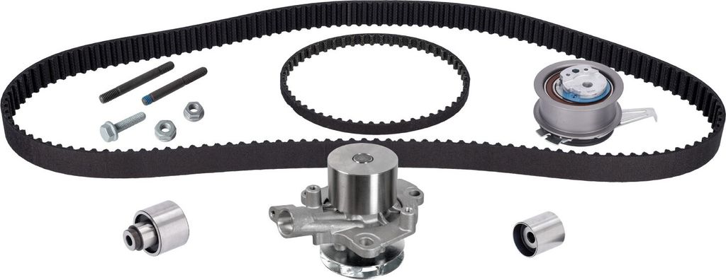 FEBI BILSTEIN 173077 Zahnriemensatz + Wasserpumpe für VW Golf VII Schrägheck (5G1, BQ1, BE1, BE2) Passat Variant (3G5, CB5) TIGUAN (5N) SHARAN To...