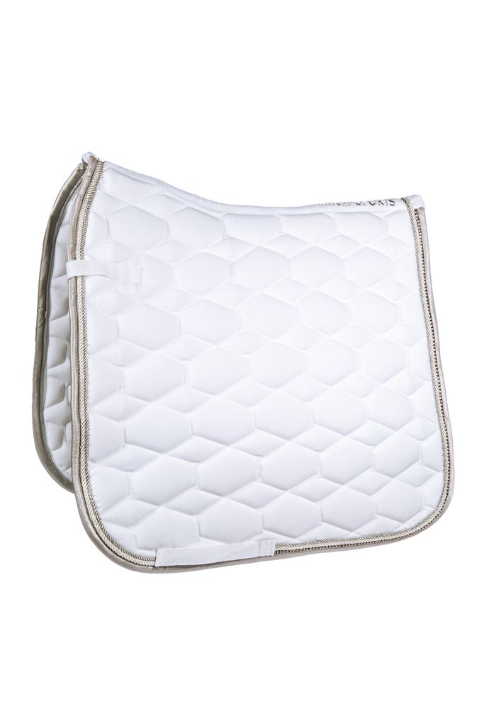 HKM Schabracke Crystal Fashion WEIß, Gr. Dressur