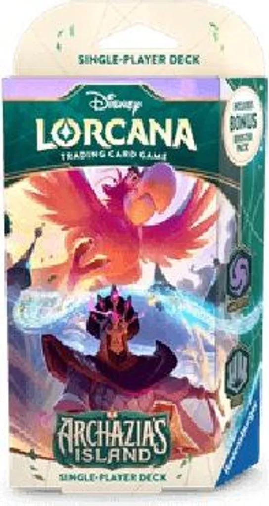 Disney Lorcana Archazias Island Deck Améthyste et Acier 60 Cartes
