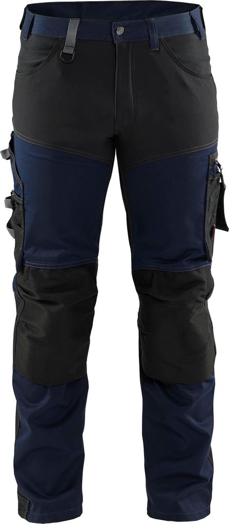 Blakläder Handwerker Arbeitshose mit Stretch 1799, Farbe:Dunkel Marineblau/Schwarz, Größe:D96