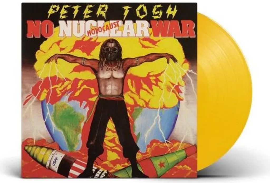No Nuclear War Peter Tosh Vinyle Jaune LP Pressage Spécial 12''