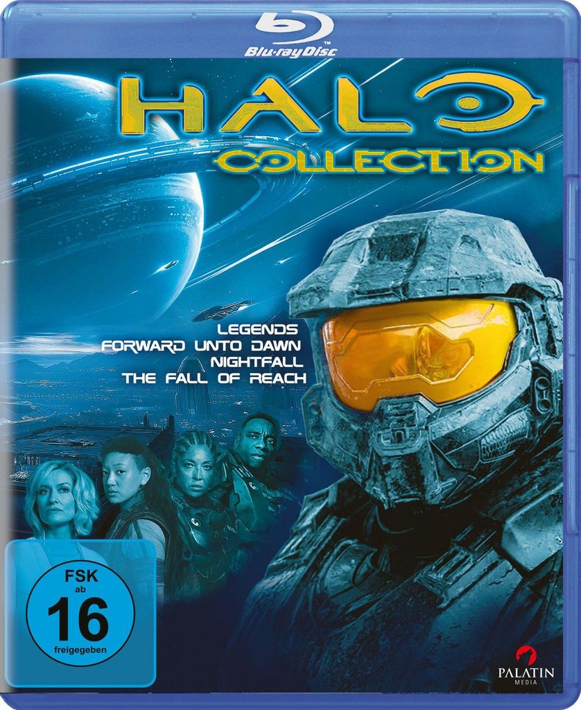 HALO - The Ultimate Movie Collection 1-4 (Blu-ray)
