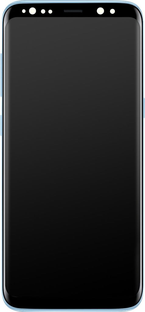 Ersatzdisplay Samsung Galaxy S8, Scheibe vormontiert – Blau