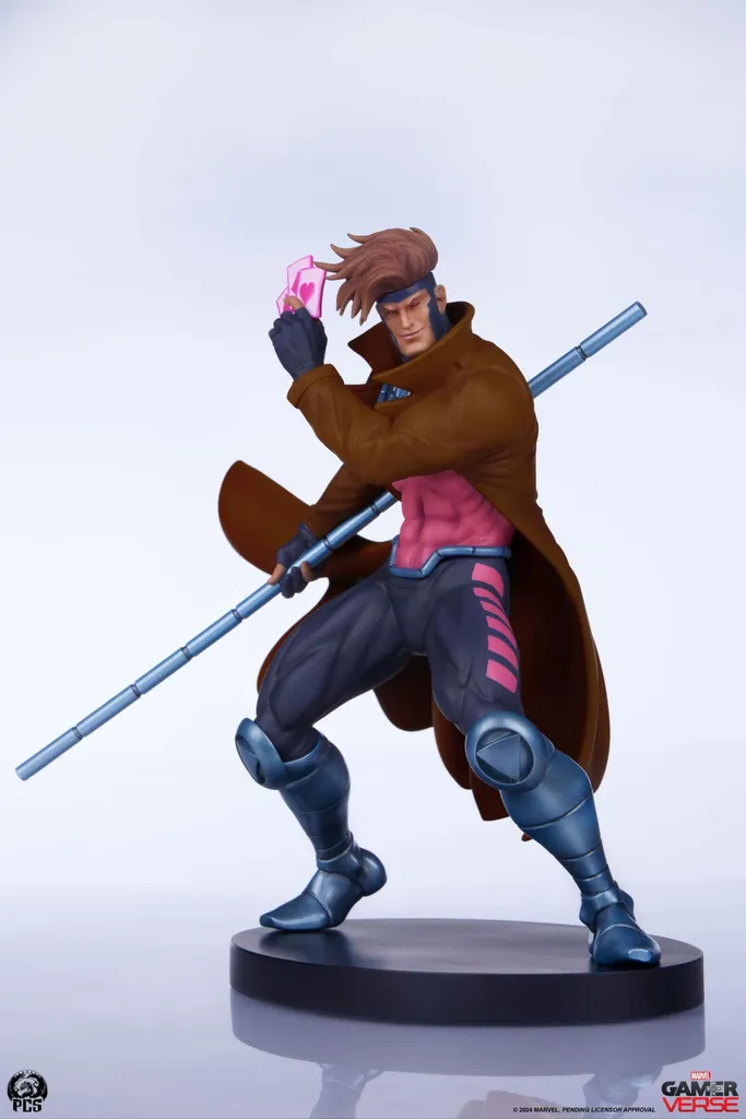 Statue Gambit Marvel Gamerverse Classics 17 cm en PVC Haute Qualité