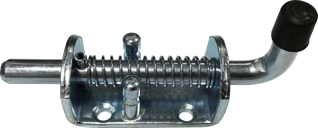 IBFM Federbolzen/Federriegel ø 12 mm, Platte 75 x 40 mm, verzinkt
