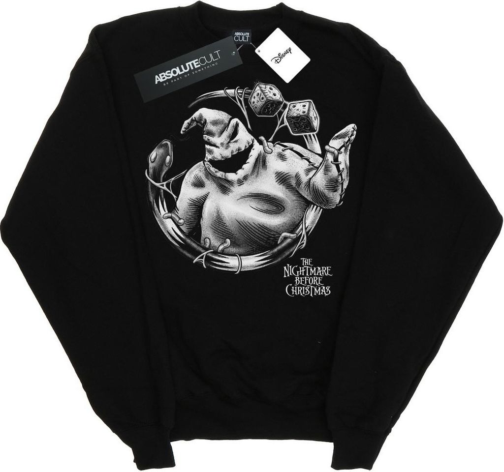 Disney - "Nightmare Before Christmas" Sweatshirt für Herren BI42546 (3XL) (Schwarz)