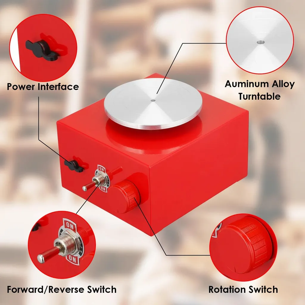 Tornio Mini Elettrico Vetroceramica: Precisione per Miniature DIY - 4