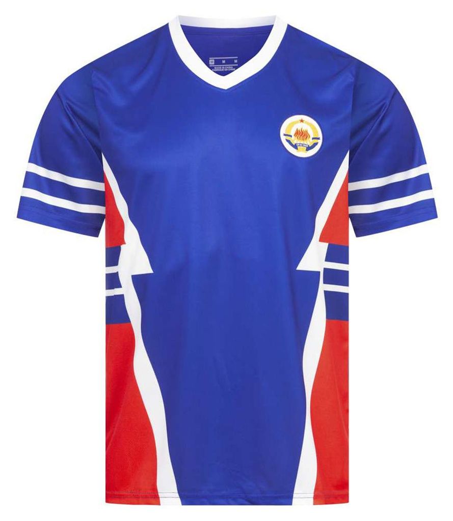 JELEX Herren Jugoslawien Trikot Retro History blue XXL Produktbild 