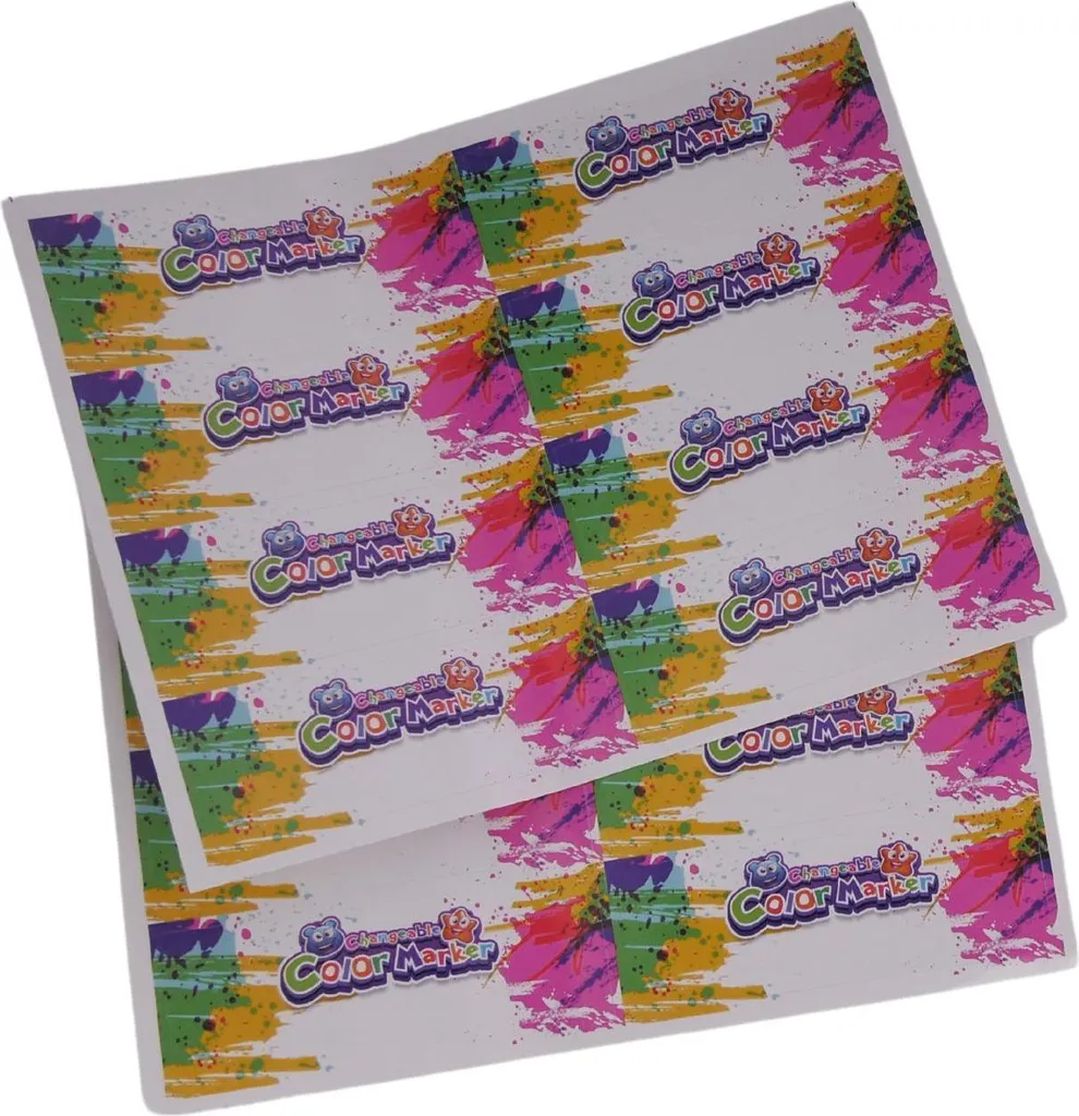 Marqueurs de couleur DIY à séchage rapide pour supports multi-surfaces