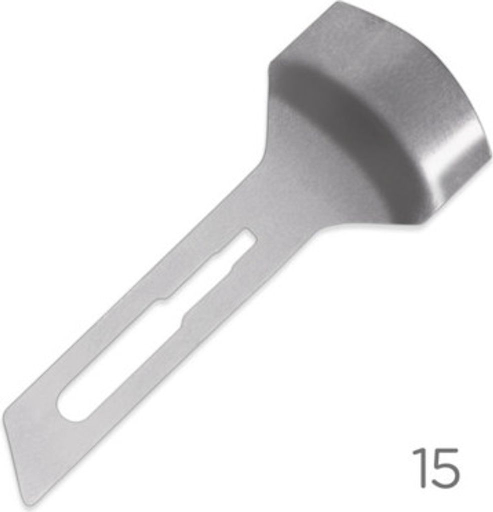 BLAUER BAUERNHOF | Sterile Einweghobelklingen Nr. 15, 37.440.15/50, 1