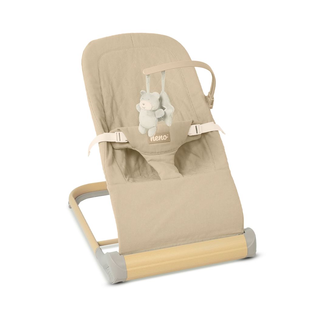 NENO Kinderbett und Stuhl, NESSO Creme