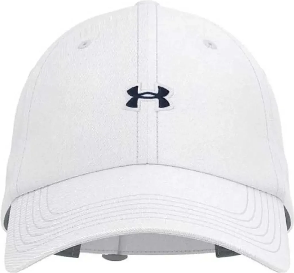 Casquette Under Armour Driver 96 Blanche en Tissu Extensible One Size