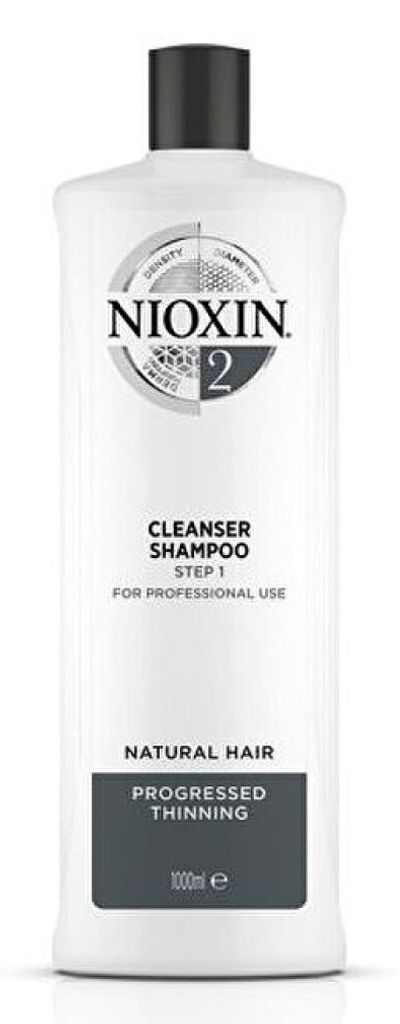 Shampooing nettoyant pour cheveux naturels fins et Image du produit 