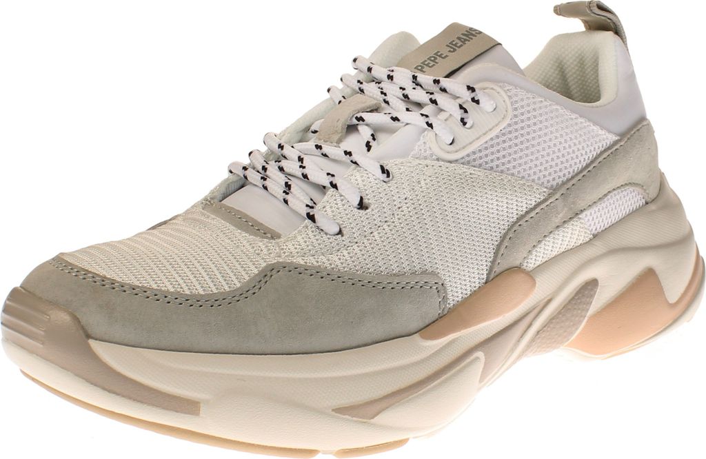 Pepe Jeans PLS 30938 - Damen Schuhe Sneaker - 800-white, Größe:36 EU