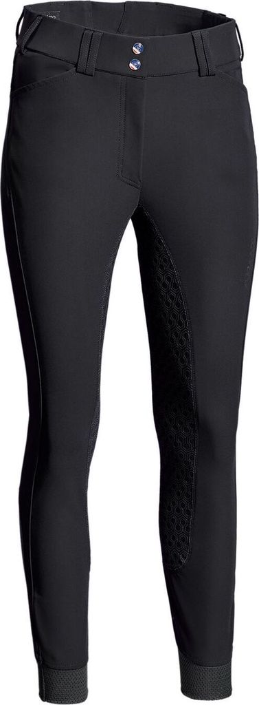 Ariat Reithose Damen Tri Factor Full Grip Classic Vollbesatz Damenreithose Black 36