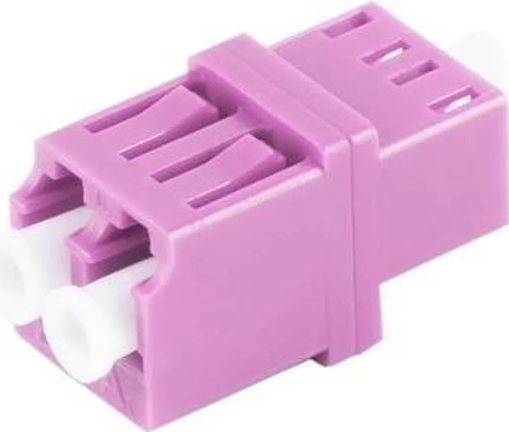 Adaptateur LC-LC Duplex Violet 07-60023 pour Réparer et Étendre la Fibre