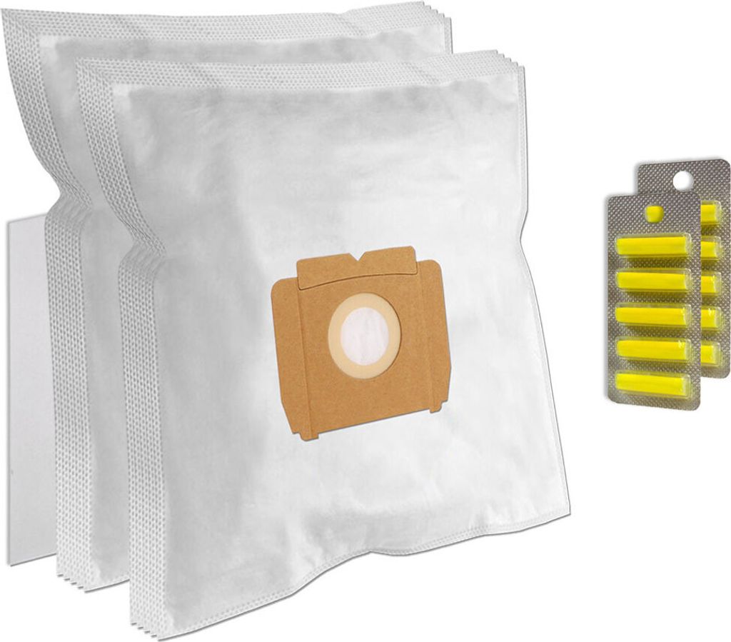 SET 10 Staubsaugerbeutel + 10 Duft + Filter für AEG Electrolux 1805 Vampyr, U405, EL (ab 1996) Compact, Vampyr CE2300HFE+, AE 4594, Vampyr 5020 (a...